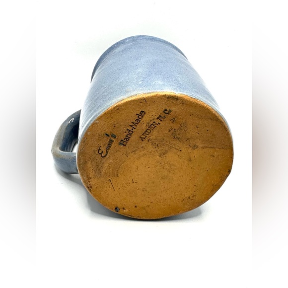 Evan’s Pottery Handmade Light Blue Coffee Mug Arden NC - Picture 6 of 10